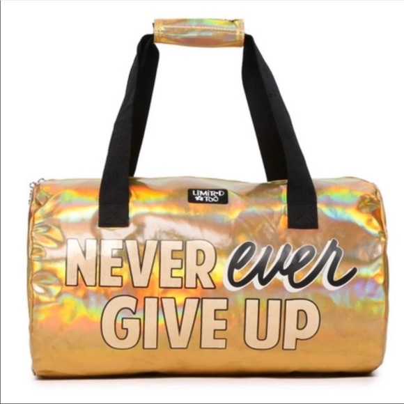 holographic duffle bag